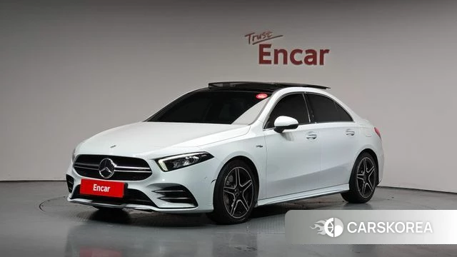 Mercedes-Benz A-Class W177 2021 Белый из Кореи