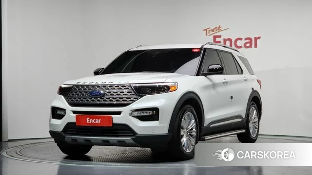 Ford Explorer 6th Generation 2020 Белый из Кореи