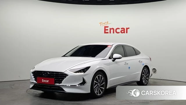 Hyundai Sonata (DN8) 2021 Белый из Кореи