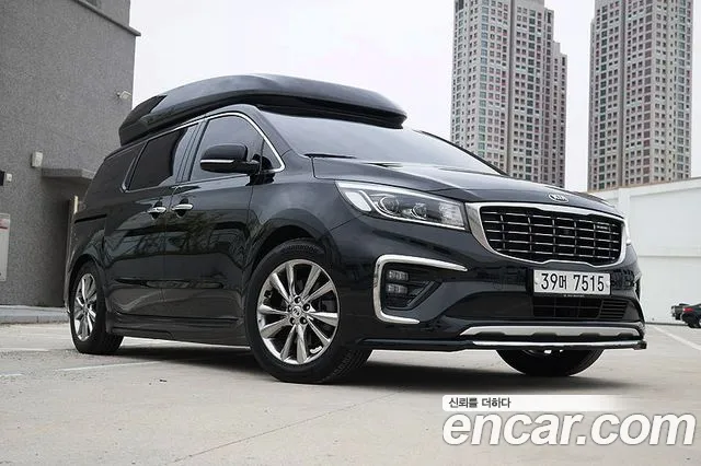 Kia The New Carnival 2018 Черный из Кореи