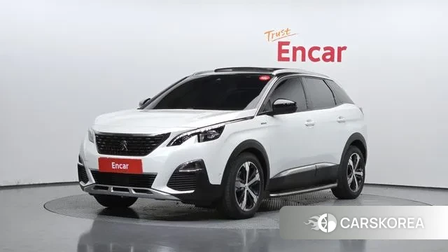 Peugeot 3008 second generation 2019 Белый из Кореи