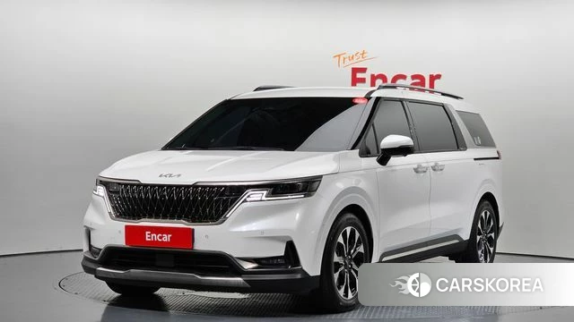 Kia Carnival 4th generation 2021 Белый из Кореи