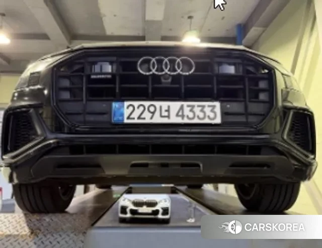 Audi Q8 (4M) 2021 Черный из Кореи