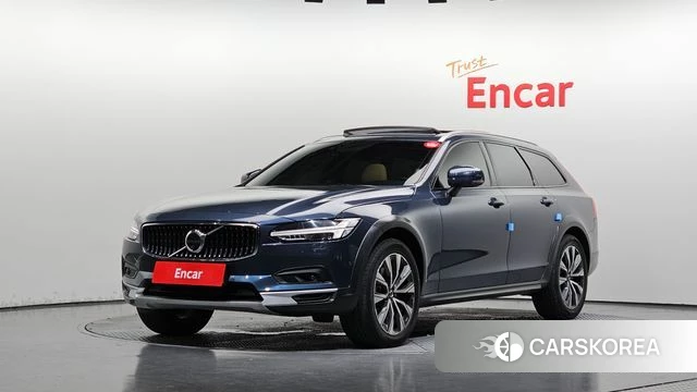 Volvo V90 Cross-Country 2020 Синий из Кореи