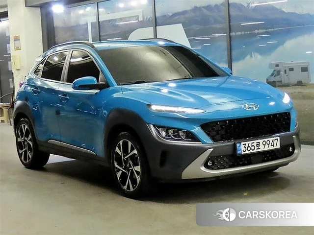 Hyundai The New Kona 2022 Синий из Кореи