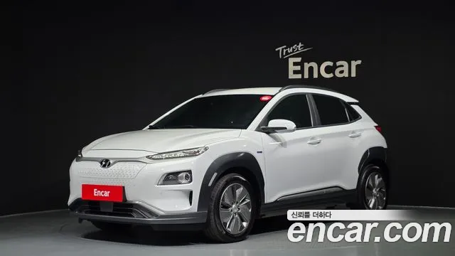 Hyundai Kona Electric 2019 Белый из Кореи
