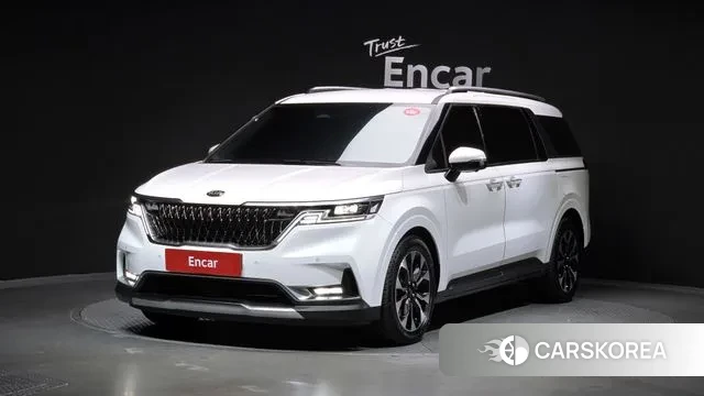 Kia Carnival 4th generation 2021 Белый из Кореи