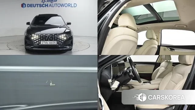 Hyundai The New Grandeur IG Hybrid 2021 Черный из Кореи