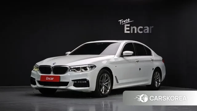 BMW 5 Series (G30) 2018 Белый из Кореи