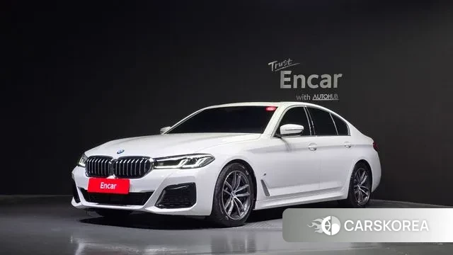 BMW 5 Series (G30) 2022 Белый из Кореи