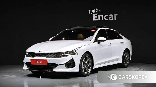 Kia K5 3rd generation 2021 Белый из Кореи