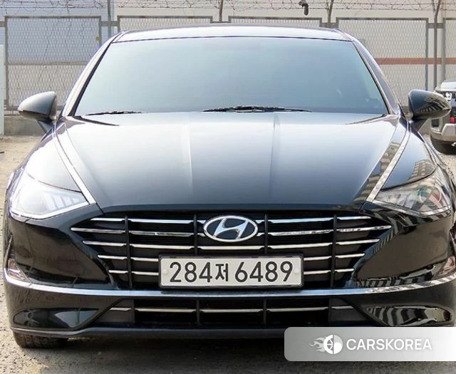 Hyundai Sonata (DN8) 2021 Черный из Кореи