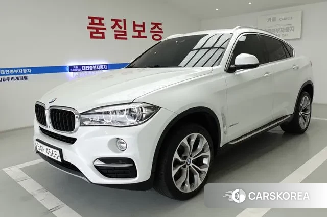 BMW X6 (F16) 2018 Белый из Кореи