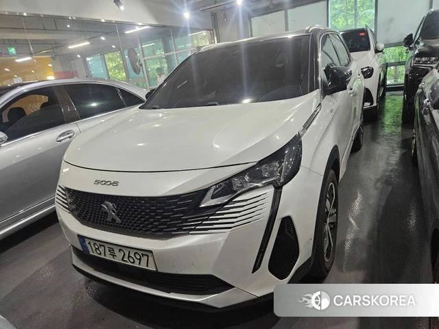 Peugeot 5008 second generation 2022 Белый из Кореи