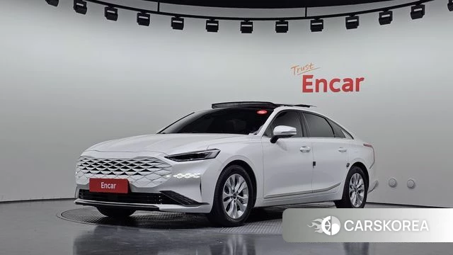 Kia K8 2021 Белый из Кореи