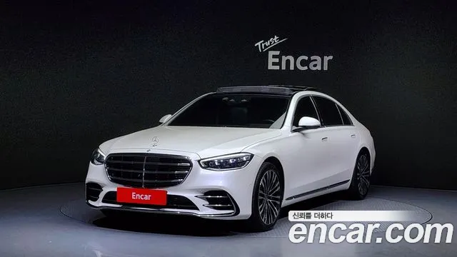 Mercedes-Benz S-Class W223 2023 Белый из Кореи