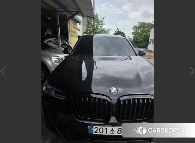 BMW X3 (G01) 2024 Черный из Кореи