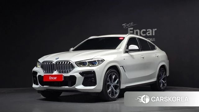 BMW X6 (G06) 2022 Белый из Кореи