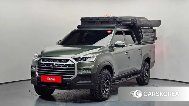 Ssangyong The New Rexton Sports Cannes 2024 Зеленый из Кореи