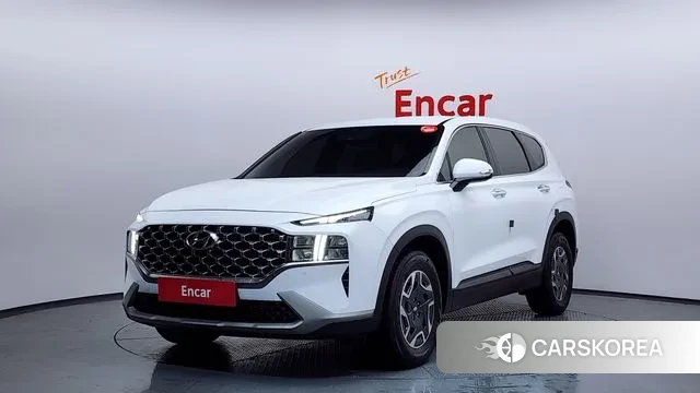 Hyundai The New Santa Fe 2021 Белый из Кореи