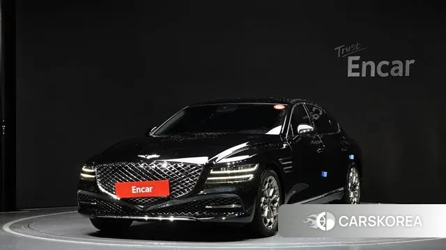 Genesis G80 (RG3) 2021 Черный из Кореи