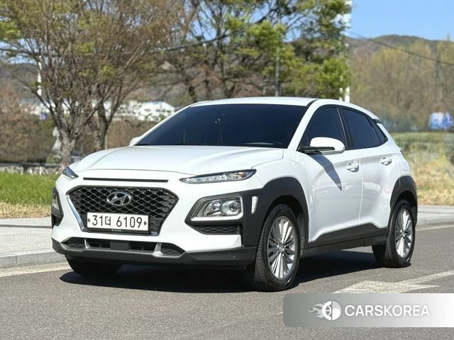 Hyundai Kona 2019 Белый из Кореи