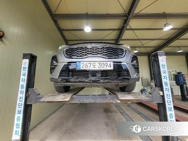 Kia Sportage The Bold 2021 Серый из Кореи