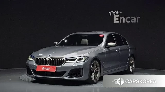 BMW 5 Series (G30) 2022 Серый из Кореи