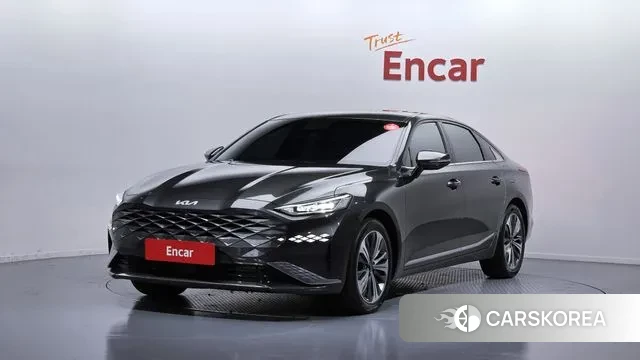 Kia K8 Hybrid 2021 Серый из Кореи