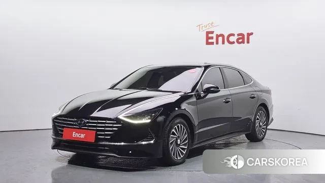 Hyundai Sonata Hybrid (DN8) 2023 Черный из Кореи