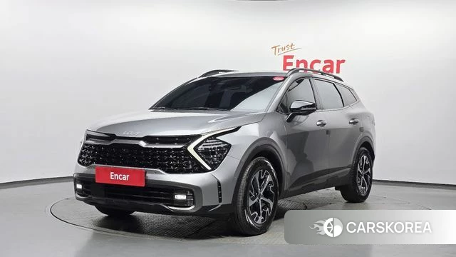 Kia Sportage 5th Generation Hybrid 2023 Серый из Кореи