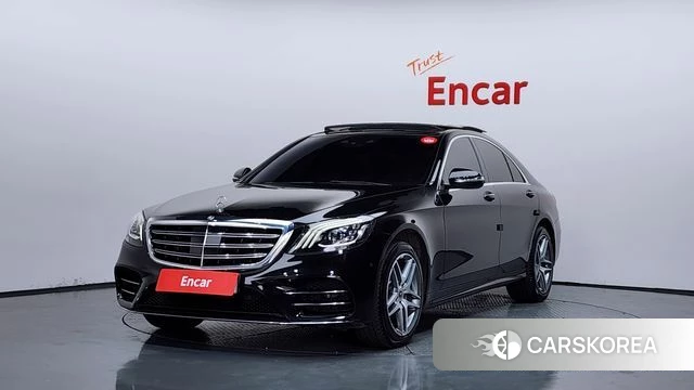 Mercedes-Benz S-Class W222 2020 Черный из Кореи