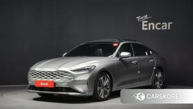 Kia K8 Hybrid 2023 Серебристо-серый из Кореи