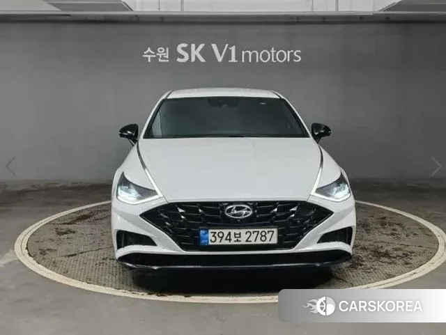 Hyundai Sonata (DN8) 2022 Белый из Кореи