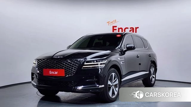 Genesis GV80 2021 Черный из Кореи