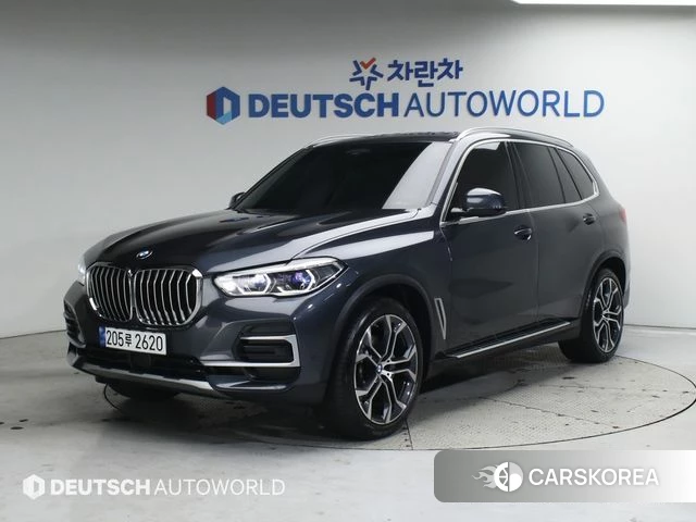 BMW X5 (G05) 2022 Серый из Кореи