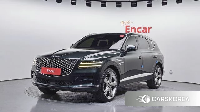Genesis GV80 2022 Зеленый из Кореи