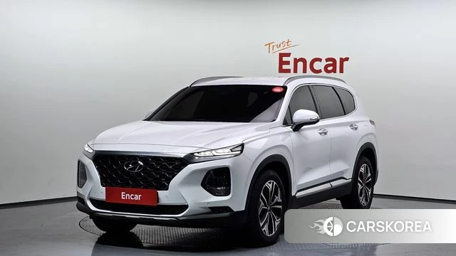Hyundai Santa Fe TM 2020 Белый из Кореи