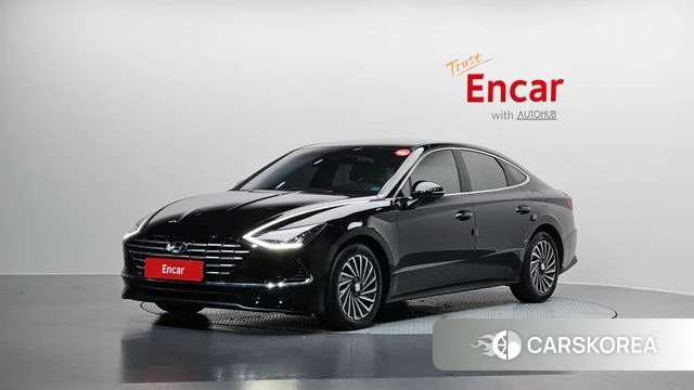 Hyundai Sonata Hybrid (DN8) 2020 Черный из Кореи