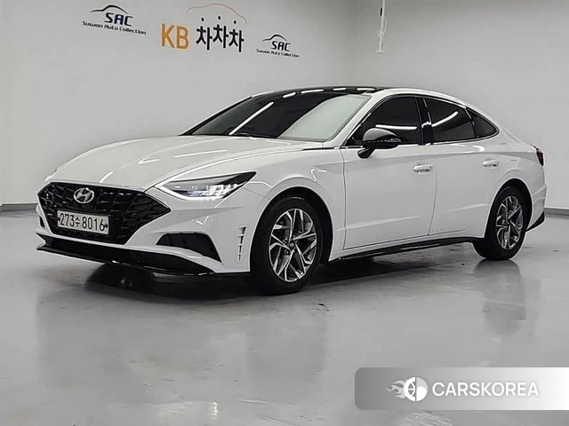 Hyundai Sonata (DN8) 2020 Белый из Кореи