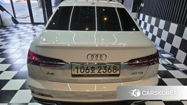 Audi A6 (C8) 2020 Белый из Кореи