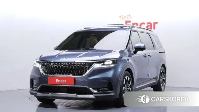 Kia Carnival 4th generation 2021 Серый из Кореи