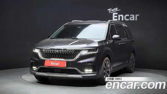 Kia Carnival 4th generation 2023 Серый из Кореи