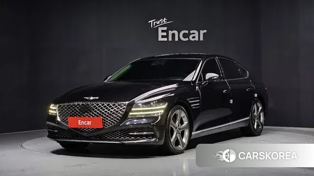 Genesis G80 (RG3) 2021 Черный из Кореи