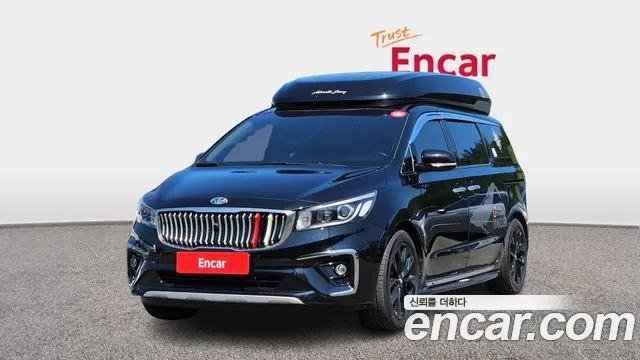 Kia The New Carnival 2019 Черный из Кореи