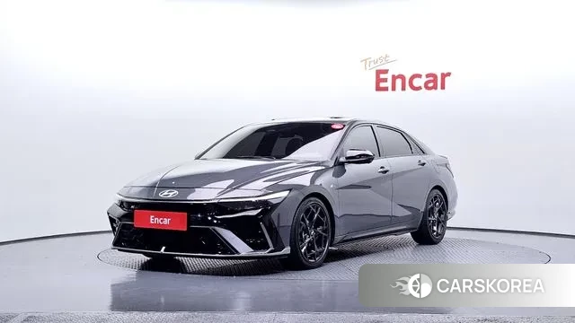 Hyundai The New Avante (CN7) 2024 Серый из Кореи