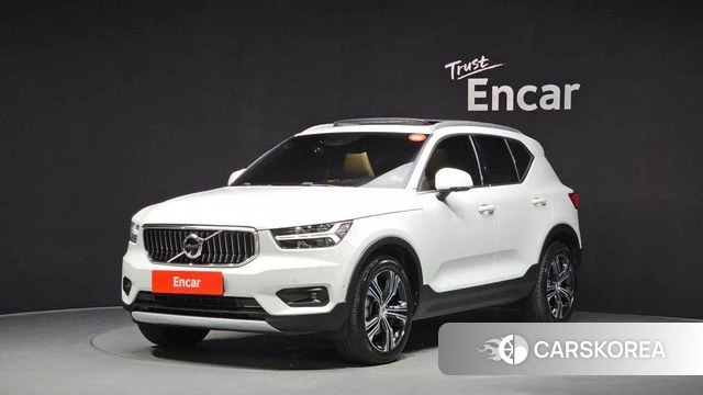 Volvo XC40 2022 Белый из Кореи