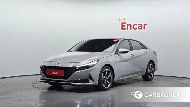 Hyundai Avante Hybrid (CN7) 2022 Серый из Кореи