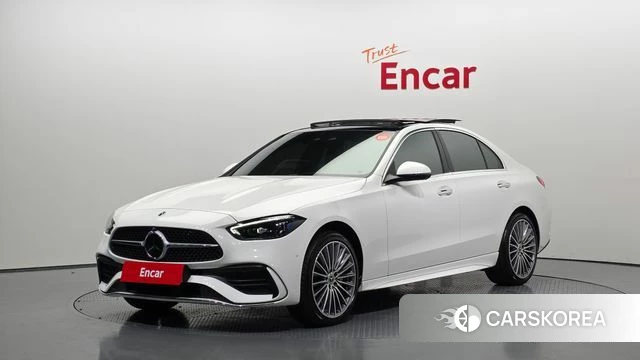 Mercedes-Benz C-Class W206 2022 Белый из Кореи