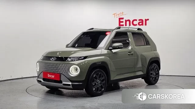 Hyundai Casper 2022 Светло-зеленый из Кореи